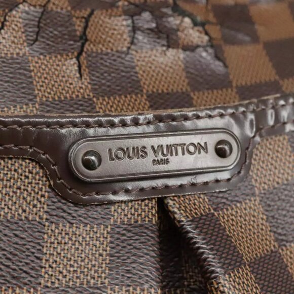LOUIS VUITTON Damier Ebene Bloomsbury PM Shoulder Bag - Picture 5 of 16
